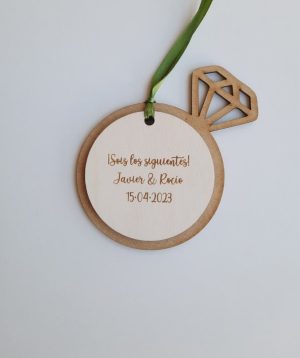 Bola de navidad anillo